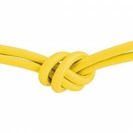 Текстилен кабел, жълт, 3x0,75 мм²