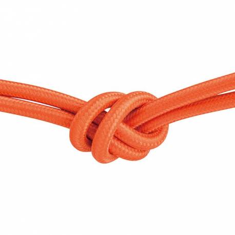 Текстилен кабел, оранжев, 3x0,75 мм²