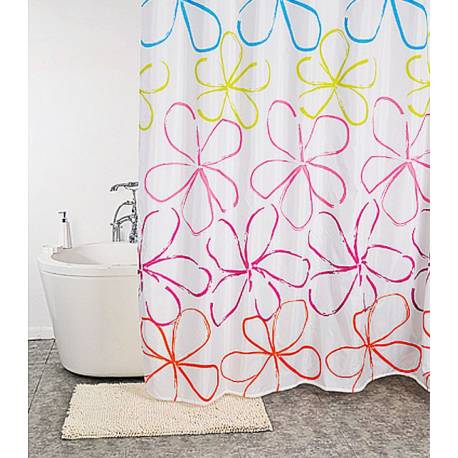 Текстилна завеса за баня Calendula, 200x240 см