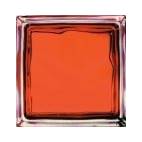 Стъклени блокчета - оранж 19x19x8 см