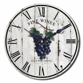 Стенен часовник Ретро 30 см - грозде