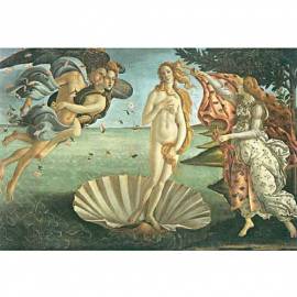Картина La nascita di Venere - Botticelli, 23x34 см