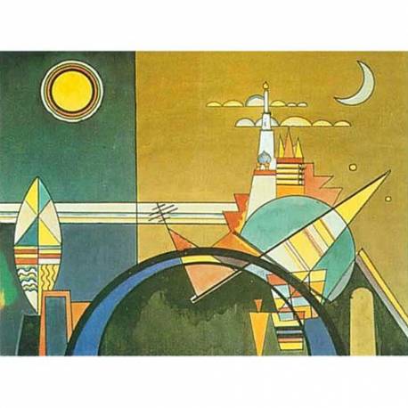 Картина Torre di Kiev - Wassily Kandinsky, 20x26 см