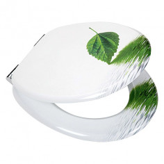 Imagén: Капак за тоалетна чиния Leaf, забавено падане, MDF