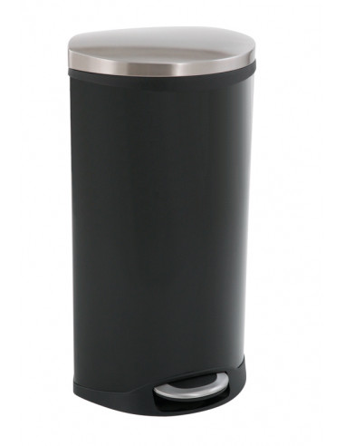 Кош за отпадъци с педал “SHELL“ - 30 литра - черен EKO