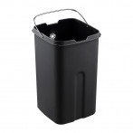 Квадратен отворен кош за отпадъци “LAGUNA“ - 9 литра - мат EKO