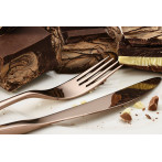Комплект прибори за хранене “CENTURY“ - 30 части - шоколад - HERDMAR