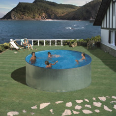 Imagén: Сглобяем басейн с метална стена кръг ф350, h 90см