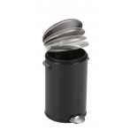 Кош за отпадъци с педал  “BELLE DELUXE“- 12 литра - черен EKO