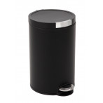 Кош за отпадъци с педал “ARTISTIC“ - 20 литра - черен EKO