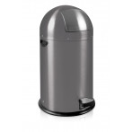 Кош за отпадъци с педал “KICK CAN“ - 33 литра - сив EKO