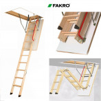 Дървена таванска стълба LWK Komfort - 60 х 94 см