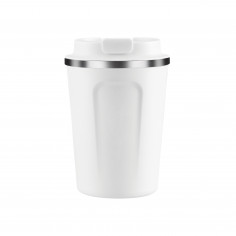 Imagén: Термо чаша с вакуумна изолация “CAFE COMPACT“ - 380 мл - цвят бял