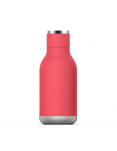 Двустенна термо бутилка с вакуумна изолация “URBAN“ - 460 мл - цвят праскова - ASOBU