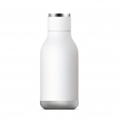 Двустенна термо бутилка с вакуумна изолация “URBAN“ - 460 мл - цвят бял - ASOBU