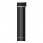 Двустенна термо бутилка с вакуумна изолация “SKINNY MINI“ - 230 мл - цвят черен - ASOBU