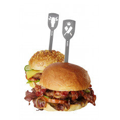 Комплект от 2 бр. шишчета за хамбургери или месо “TORRO“ - бик и брадва - GEFU