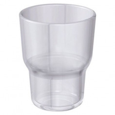 Резервна чаша за четки за зъби Camargue Lyon, прозрачно стъкло