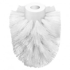 Imagén: Резервна глава за четка за тоалетна - Пластмаса, бяла