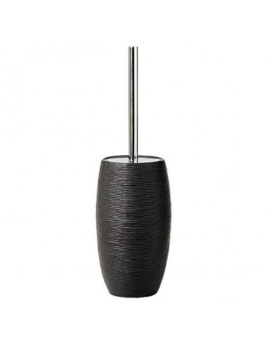 Комплект четка за тоалетна Linea Keramik, черен