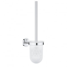Imagén: Комплект четка за тоалетна Grohe BauCosmopolitan - Неръждаема стомана и стъкло, хром