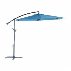 Градински чадър - тип камбана - син