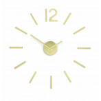 Часовник за стена “BLINK“ - цвят месинг - UMBRA