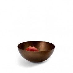 Imagén: Месингова купа / фруктиера BRASS - Ø 30 см - цвят тъмен бронз - PHILIPPI