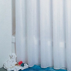 Текстилна завеса за баня Uni White, 120х200 см