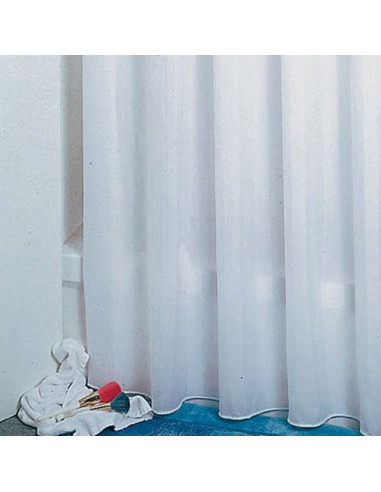 Текстилна завеса за баня Uni White, 120х200 см