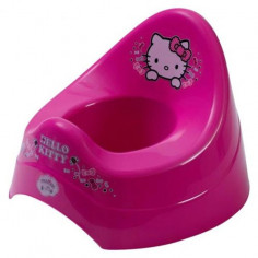 Детско тоалетно гърне, розово, пластмаса, Hello Kitty