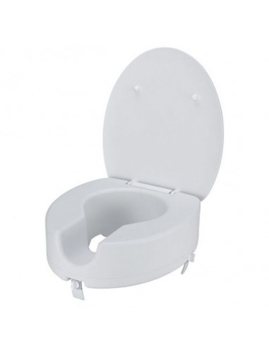 Тоалетна седалка с увеличена височина, бяла, 10 см