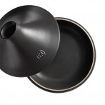 Керамичeн индукционен тажин “DELIGHT", голям  - Ø 33,5 см - цвят черен - EMILE HENRY