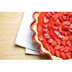 Керамична форма за тарт "RUFFLED TART DISH" - Ø 33 см - цвят червен - EMILE HENRY