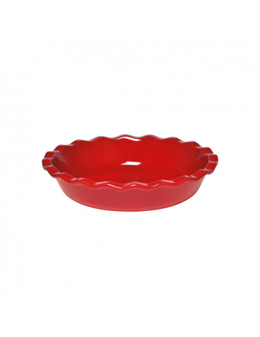 Керамична форма за пай "PIE DISH" - Ø 26 см - цвят червен - EMILE HENRY