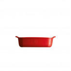 Керамична квадратна тава за печене "SQUARE OVEN DISH" - 1,8 л - 22 х 22 см -  цвят червена - EMILE HENRY