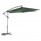 Градински чадър - тип камбана - тъмнозелен, диаметър - 3 м