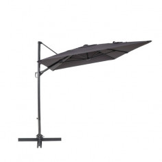 Градински чадър - тип камбана - антрацит, диаметър - 2 м