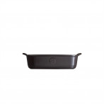 Керамична квадратна тава за печене "SQUARE OVEN DISH" - 1,8 л - 22 х 22 см -  цвят черен - EMILE HENRY