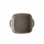 Керамична квадратна тава за печене "SQUARE OVEN DISH" - 1,8 л - 22 х 22 см -  цвят бежов - EMILE HENRY