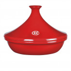 Керамичен тажин "TAGINE", голям - Ø 32 см - цвят червен - EMILE HENRY