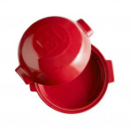 Керамична форма за печене с капак "CHEESE BAKER" - Ø 19,5 см - цвят червен - EMILE HENRY
