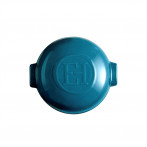Керамична форма за печене с капак "CHEESE BAKER" - Ø 19 см - цвят син - EMILE HENRY