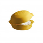 Керамична форма за печене с капак "CHEESE BAKER" - Ø 19 см - цвят жълт - EMILE HENRY