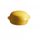 Керамична форма за печене с капак "CHEESE BAKER" - Ø 19 см - цвят жълт - EMILE HENRY