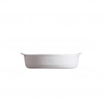 Керамична овална форма за печене "SMALL OVAL OVEN DISH" - 27,5 х 17,5 см - цвят бял - EMILE HENRY