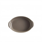 Керамична овална форма за печене "SMALL OVAL OVEN DISH" - 27,5 х 17,5 см - цвят бежов - EMILE HENRY