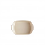 Керамична правоъгълна форма за печене "INDIVIDUAL OVEN DISH" - 22 х 15 см - цвят екрю - EMILE HENRY