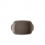 Керамична правоъгълна форма за печене "INDIVIDUAL OVEN DISH" - 22 х 15 см - цвят бежов - EMILE HENRY