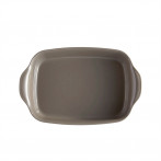 Керамична провоъгълна форма за печене "RECTANGULAR OVEN DISH"- 36,5 х 23,5 см - цвят бежов - EMILE HENRY